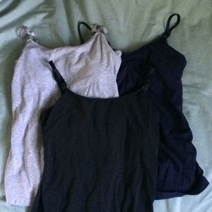 Motherhood maternity nursing tank tops